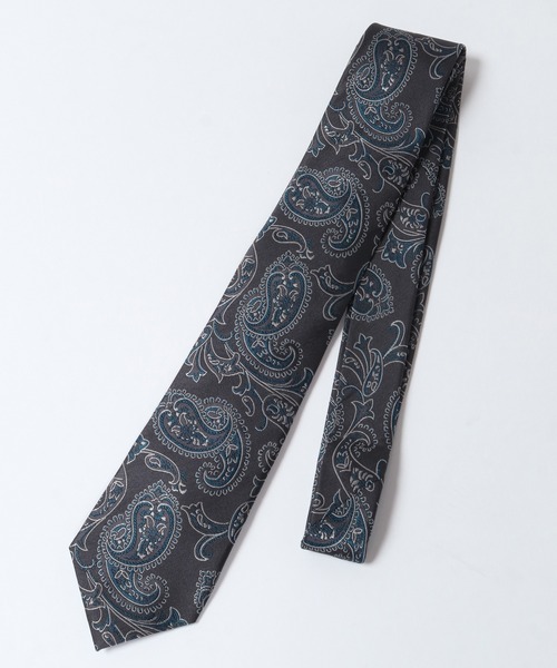 CROWDED CLOSET（クラウデッドクローゼット）の「ペイズリー柄ネクタイ（ネクタイ・メンズ・ネイビー/グレー/ボルドー・FREE）」の6枚目の写真