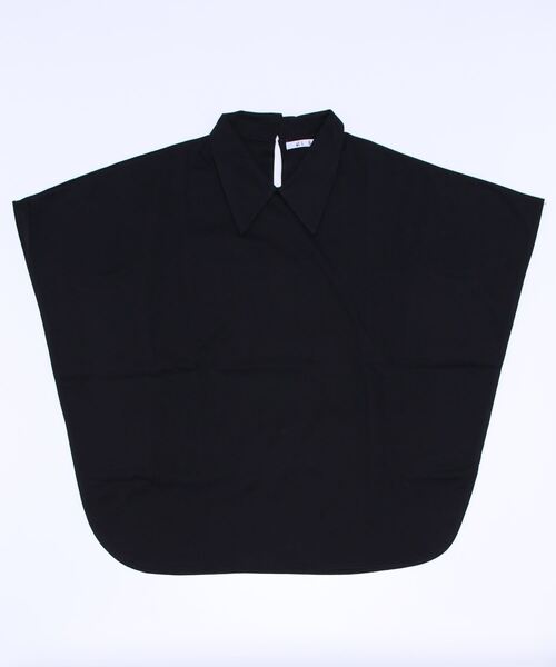 LBC（エルビーシー）の「シルケット襟デザインプルオーバー（Tシャツ/カットソー・レディース・ライトグレー/ホワイト/ブラック・M）」の5枚目の写真