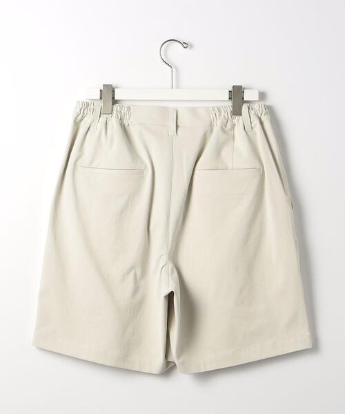 wonderland(ワンダーランド)の「<wonderland> 2TUCK SHORTS/ショートパンツ(その他パンツ・メンズ・ブラック/オフホワイト・1/0)」の4枚目の写真