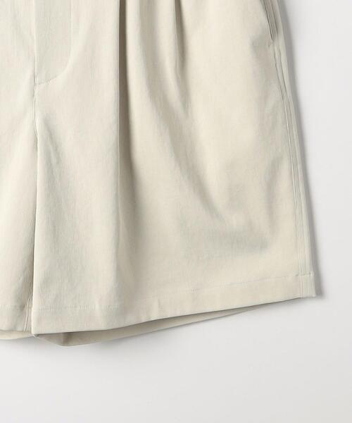 wonderland(ワンダーランド)の「<wonderland> 2TUCK SHORTS/ショートパンツ(その他パンツ・メンズ・ブラック/オフホワイト・1/0)」の3枚目の写真