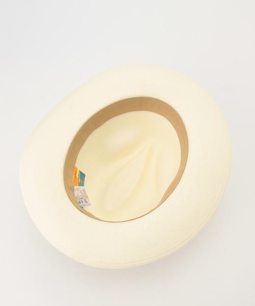 BEAMS BOY（ビームスボーイ）の「ECUA ANDINO / パナマ クラシックハット 15SS（ハット・レディース・ホワイト/ベージュ・ONE SIZE）」の7枚目の写真