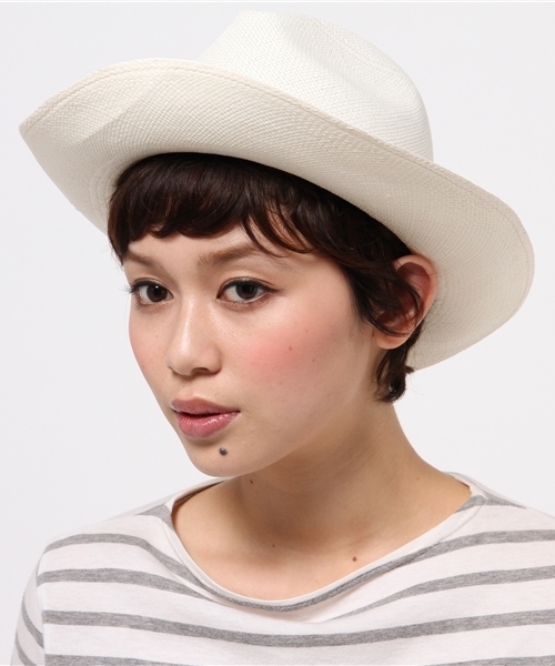 BEAMS BOY（ビームスボーイ）の「ECUA ANDINO / パナマ クラシックハット 15SS（ハット・レディース・ホワイト/ベージュ・ONE SIZE）」の9枚目の写真