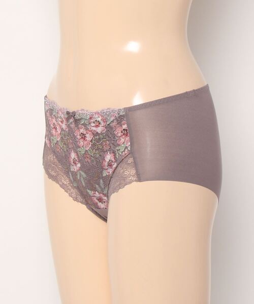 Triumph(トリンプ)の「恋するブラ563 ボーイズレングスTR563 PT(ショーツ・レディース・パープル/ブラウン・M/L)」の7枚目の写真