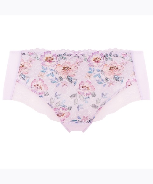 Triumph(トリンプ)の「恋するブラ563 ボーイズレングスTR563 PT(ショーツ・レディース・パープル/ブラウン・M/L)」の2枚目の写真