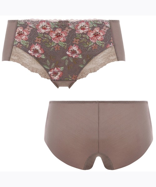 Triumph(トリンプ)の「恋するブラ563 ボーイズレングスTR563 PT(ショーツ・レディース・パープル/ブラウン・M/L)」の5枚目の写真