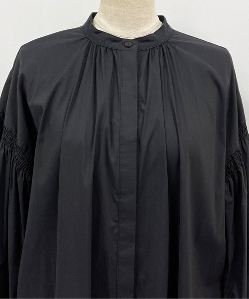 PICCIN(ピッチン)の「裾ペプラム切替えワンピース(ワンピース・レディース・ブラック/ベージュ/レンガ・M)」の9枚目の写真