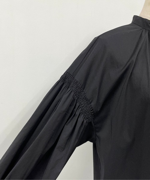 PICCIN(ピッチン)の「裾ペプラム切替えワンピース(ワンピース・レディース・ブラック/ベージュ/レンガ・M)」の12枚目の写真