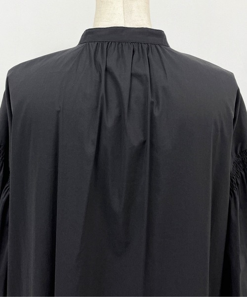 PICCIN(ピッチン)の「裾ペプラム切替えワンピース(ワンピース・レディース・ブラック/ベージュ/レンガ・M)」の10枚目の写真