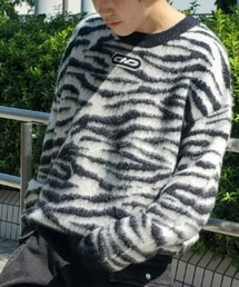 Candy Stripper | CND ZEBRA ニット(ニット/セーター)