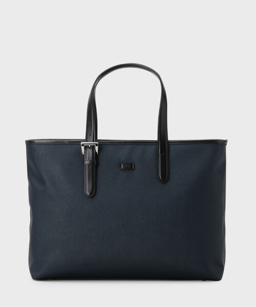 TAKEO KIKUCHI(タケオキクチ)の「コーデュラ(R) コーティング トートバッグ(トートバッグ・メンズ・ブルー系その他/ブラック系その他/ブラウン系その他/ブラック/ネイビー/ベージュ・00)」の8枚目の写真