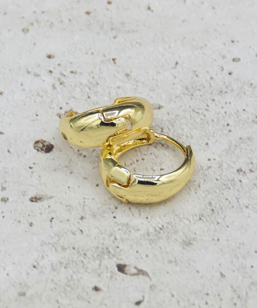 me+em select（ミームセレクト）の「minimal hoop pierce ／ ミニマルフープピアス（ピアス（両耳用）・レディース・シルバー/ゴールド・FREE）」の15枚目の写真