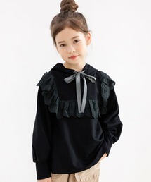 フリルパーカー