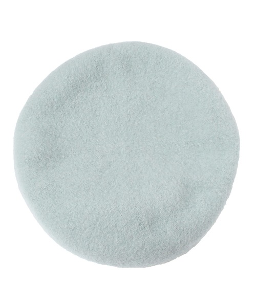 14+（イチヨンプラス）の「バスクシンプルベレー帽（ハンチング/ベレー帽・レディース・ブラック/ベージュ/パープル/オフホワイト/ミント・FREE）」の4枚目の写真