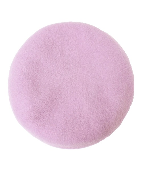 14+（イチヨンプラス）の「バスクシンプルベレー帽（ハンチング/ベレー帽・レディース・ブラック/ベージュ/パープル/オフホワイト/ミント・FREE）」の13枚目の写真