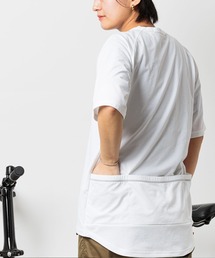 narifuri | アクティブメッシュバックポケットTシャツ(Tシャツ/カットソー)