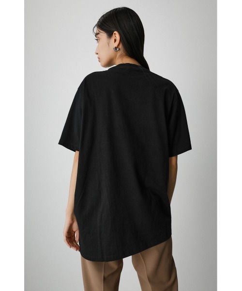 AZUL by moussy（アズールバイマウジー）の「DRAWSTRING HALF SLEEVE TEE/ドローストリングハーフスリーブTシャツ（Tシャツ/カットソー・レディース・ブラック/グリーン/オレンジ/ホワイト/ダークブラウン・FREE）」の21枚目の写真