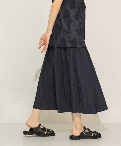 KBF(ケイビーエフ)の「パネルミディスカート(スカート・レディース・アイボリー/ネイビー・ONE)」の12枚目の写真