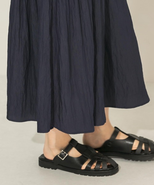 KBF(ケイビーエフ)の「パネルミディスカート(スカート・レディース・アイボリー/ネイビー・ONE)」の22枚目の写真