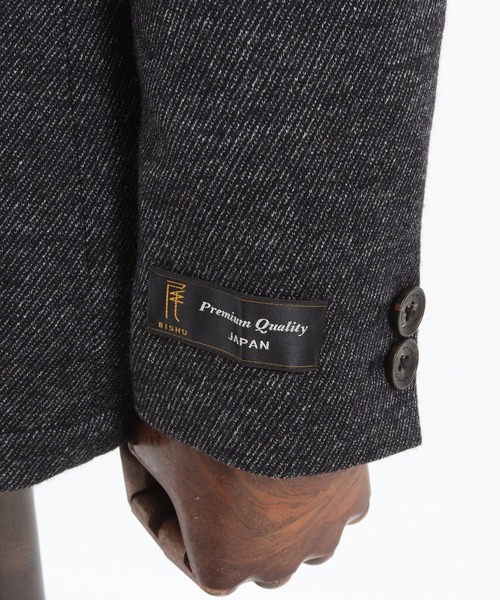ADAMPATEK/アダムパテック】bishu wool textiles tailored jacket/尾州 