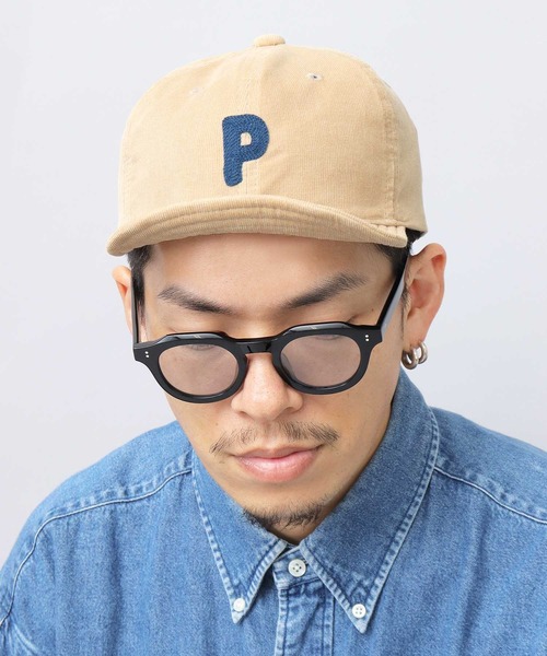 Basiquenti（ベーシックエンティ）の「細コーデュロイ チェーン刺繍 アンパイアキャップ（キャップ・メンズ・ブラック/ベージュ/ネイビー/ブラウン/グレー/オレンジ/グリーン・FREE）」の11枚目の写真