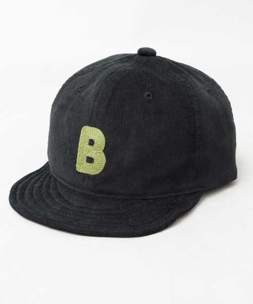 Basiquenti（ベーシックエンティ）の「細コーデュロイ チェーン刺繍 アンパイアキャップ（キャップ・メンズ・ブラック/ベージュ/ネイビー/ブラウン/グレー/オレンジ/グリーン・FREE）」の15枚目の写真