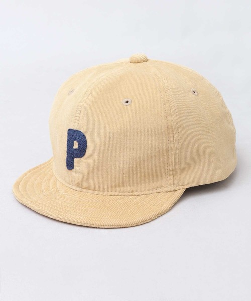 Basiquenti（ベーシックエンティ）の「細コーデュロイ チェーン刺繍 アンパイアキャップ（キャップ・メンズ・ブラック/ベージュ/ネイビー/ブラウン/グレー/オレンジ/グリーン・FREE）」の18枚目の写真