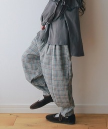 NHT | NHT/エヌエイチティー ロングカーブパンツ（チェック柄）(その他パンツ)
