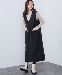 BEAMS HEART | BEAMS HEART / ロングワンピース ニットプルオーバー セット(ワンピース)