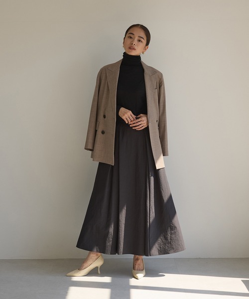 N.O.R.C（ノーク）の「TWダブルジャケット（テーラードジャケット・レディース・モカ/ダークグリーン/ネイビー・S/M）」の16枚目の写真