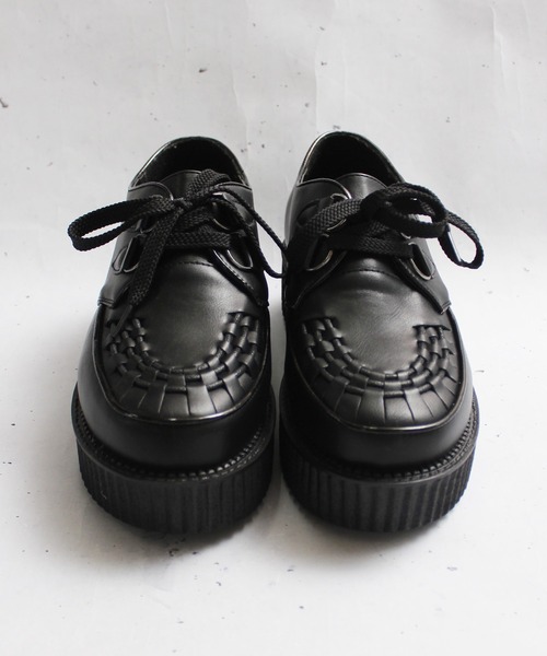 SPINNS(スピンズ)の「PU SHOES RUBBERSOLE(その他シューズ・メンズ・ブラック/ブラック系その他/ブラック×ホワイト・27.0cm/26.0cm)」の20枚目の写真