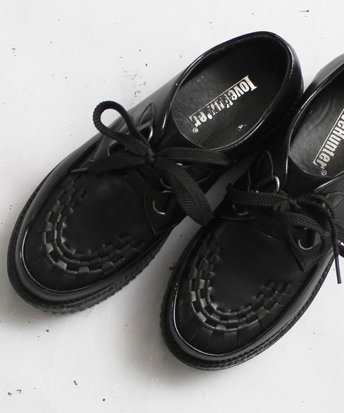 SPINNS(スピンズ)の「PU SHOES RUBBERSOLE(その他シューズ・メンズ・ブラック/ブラック系その他/ブラック×ホワイト・27.0cm/26.0cm)」の21枚目の写真