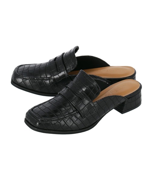 CHILLE（チル）の「ローファーミュール（サンダル・レディース・ブラック/ブラック系その他/カーキ/ブラウン・LL/S/M/L）」の16枚目の写真