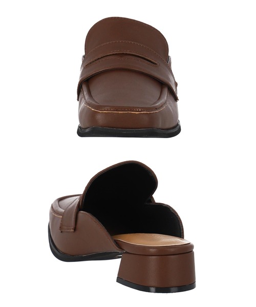 CHILLE（チル）の「ローファーミュール（サンダル・レディース・ブラック/ブラック系その他/カーキ/ブラウン・LL/S/M/L）」の14枚目の写真