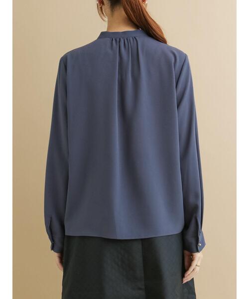 Te chichi(テチチ)の「フロントレースピンタックブラウス(シャツ/ブラウス・レディース・ネイビー/グレー/オフホワイト・フリ-)」の19枚目の写真