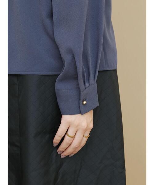 Te chichi(テチチ)の「フロントレースピンタックブラウス(シャツ/ブラウス・レディース・ネイビー/グレー/オフホワイト・フリ-)」の22枚目の写真