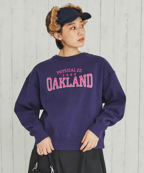 coen（コーエン）の「ヘビー裏起毛ロゴプリントスウェット（WEB限定カラー）（スウェット・レディース・ブラック/ライトグレー/ナチュラル/ネイビー/ダークグリーン・M/L）」の17枚目の写真