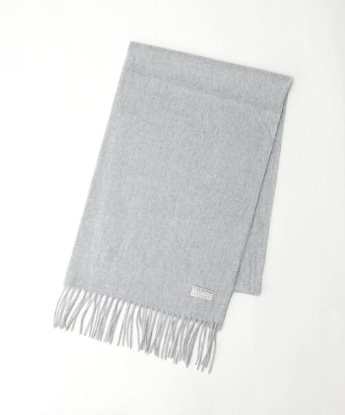 BEAUTY&YOUTH UNITED ARROWS（ビューティーアンドユースユナイテッドアローズ）の「カシミヤ ソリッド マフラー（マフラー・メンズ・ブラック/オレンジ/ライム/ライトグレー/ダークブラウン・FREE）」の2枚目の写真