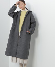 N.（N. Natural Beauty Basic） | 【横田ひかるさん着用】【S Size Line】◆袖ベルトステンカラーロングコート(ステンカラーコート)