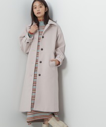 N.(N. Natural Beauty Basic) | 【横田ひかるさん着用】【S Size Line】◆袖ベルトステンカラーロングコート(ステンカラーコート)