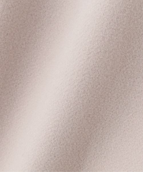 N.(N. Natural Beauty Basic)(エヌエヌナチュラルビューティーベーシック)の「【S Size Line】◆袖ベルトステンカラーロングコート(ステンカラーコート・レディース・杢グレー/チェック/オフホワイト・SMALL/MEDIUM)」の15枚目の写真