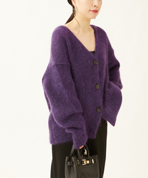 journal standard L'essage | モヘヤ Vネックカーディガン(カーディガン/ボレロ)