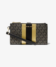MICHAEL KORS（マイケルコース）の「JET SET ダブルジップ リストレット - MKシグネチャー（財布）」