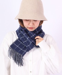 FUNALIVE(ファンアライブ)のgoods365select カシミヤリバーシブルマフラー(マフラー)