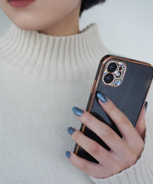 urbanSophistication ラインストーンiphone14ケース Urban Sophistication】海外限定 Puffer Case ラインストーン (Urban