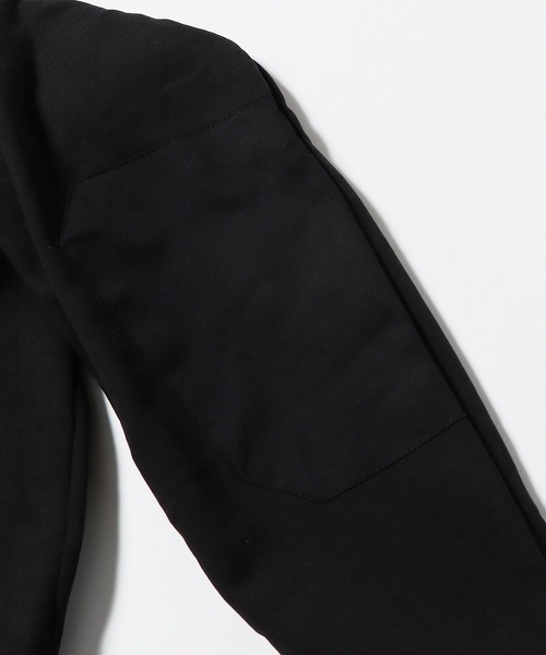 realsyndrome(リアルシンドローム)の「GAME SPORTS WEAR/ゲームスポーツウェア Work Shirt 無地 ハーフジップ スウェット(スウェット・メンズ・グレー/ブラック・M/L/XL)」の9枚目の写真