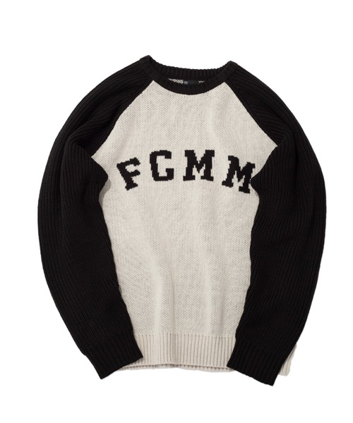 FCMM(エフシーエムエム)の「【日本限定アイテム】ARCH LOGO KNIT SWEATER/アーチロゴニットセーター(ニット/セーター・メンズ・グレー/ネイビー/ブラック・MEDIUM/X-LARGE/SMALL/LARGE)」の7枚目の写真