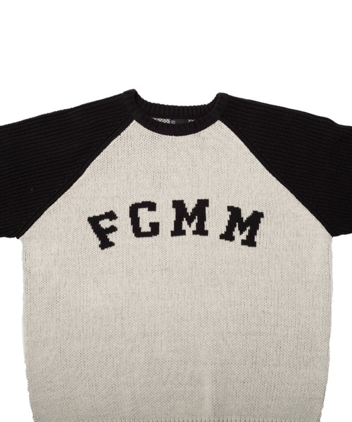 FCMM(エフシーエムエム)の「【日本限定アイテム】ARCH LOGO KNIT SWEATER/アーチロゴニットセーター(ニット/セーター・メンズ・グレー/ネイビー/ブラック・MEDIUM/X-LARGE/SMALL/LARGE)」の8枚目の写真