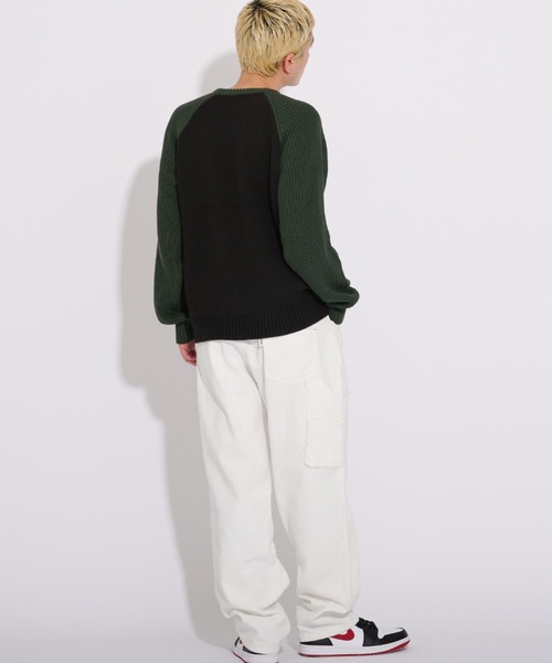 FCMM(エフシーエムエム)の「【日本限定アイテム】ARCH LOGO KNIT SWEATER/アーチロゴニットセーター(ニット/セーター・メンズ・グレー/ネイビー/ブラック・MEDIUM/X-LARGE/SMALL/LARGE)」の6枚目の写真