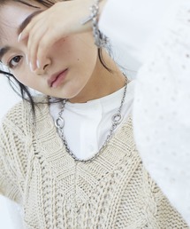 Nothing And Others（ナッシングアンドアザーズ）の「「Nothing And Others/ナッシングアンドアザーズ」Ring point chain Necklace（ネックレス）」