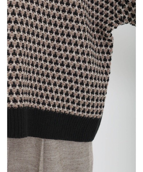 Samansa Mos2(サマンサ モスモス)の「ジャカード柄編みカーディガン(カーディガン/ボレロ・レディース・ブルー/グリーン/チャコール・フリ-)」の17枚目の写真